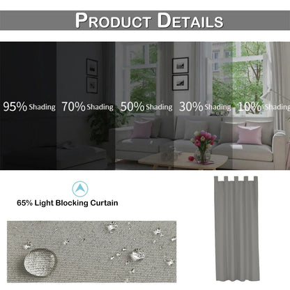 Outdoor Blackout Curtains – Waterproof Patio Drapes - Shello's Creative Boutique