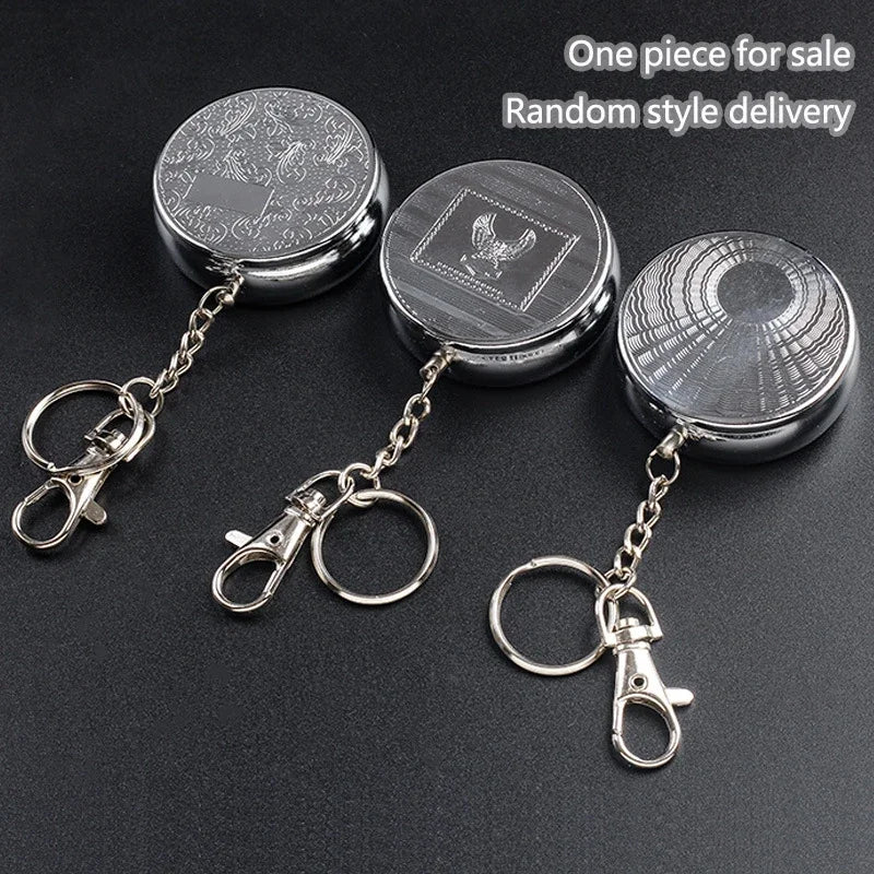 Mini Portable Stainless Steel Ashtray With Lid – Pocket & Car Ashtray for Travel