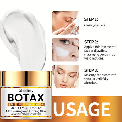 SUYARUN Professional Botax Anti-Aging Face Cream | Wrinkle Reduction & Skin Tightening Formula | Natural Ingredients. - Shello's Creative Boutique