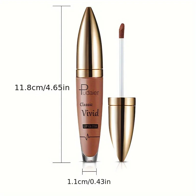 High Pigmented Matte Lip Glaze - Long-Lasting, Smudge Proof, Liquid Lipstick Makeup Valentine's Day Gifts, Women's Day Gift - Shello's Creative Boutique
