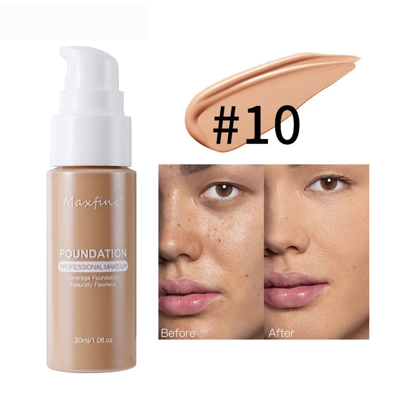 Liquid Foundation – 12 Numbered Options