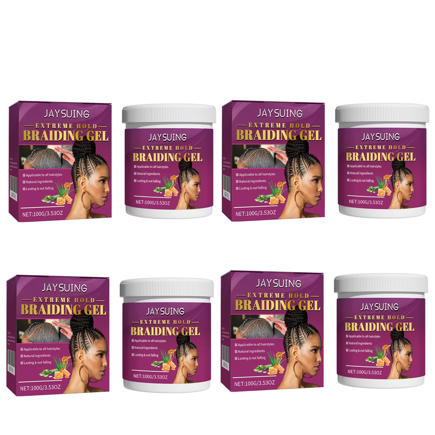 Dreadlock Styling Gel Strong Hold Frizz Dreadlock Damage Prevention & Moisturizing Styling Wax with Shine All Hair Types - Shello's Creative Boutique