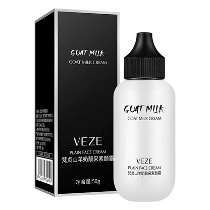 50ml Goat Milk Liquid Foundation Matte Concealer Waterproof Oil-control Cover Dark Circles Brighten Natural Cosmetics Makeup - Shello's Creative Boutique
