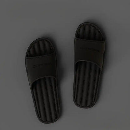 Men's Summer Indoor Slippers - Non-Slip Bathroom & Home Couple Slides with Soft Bottom - Shello's Creative Boutique