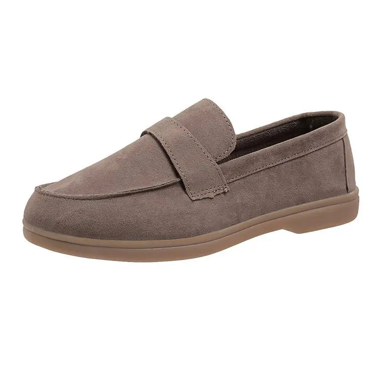 Women's Work Shoes - Comfortable Non-Slip Platform Flat Shoes Plus Size