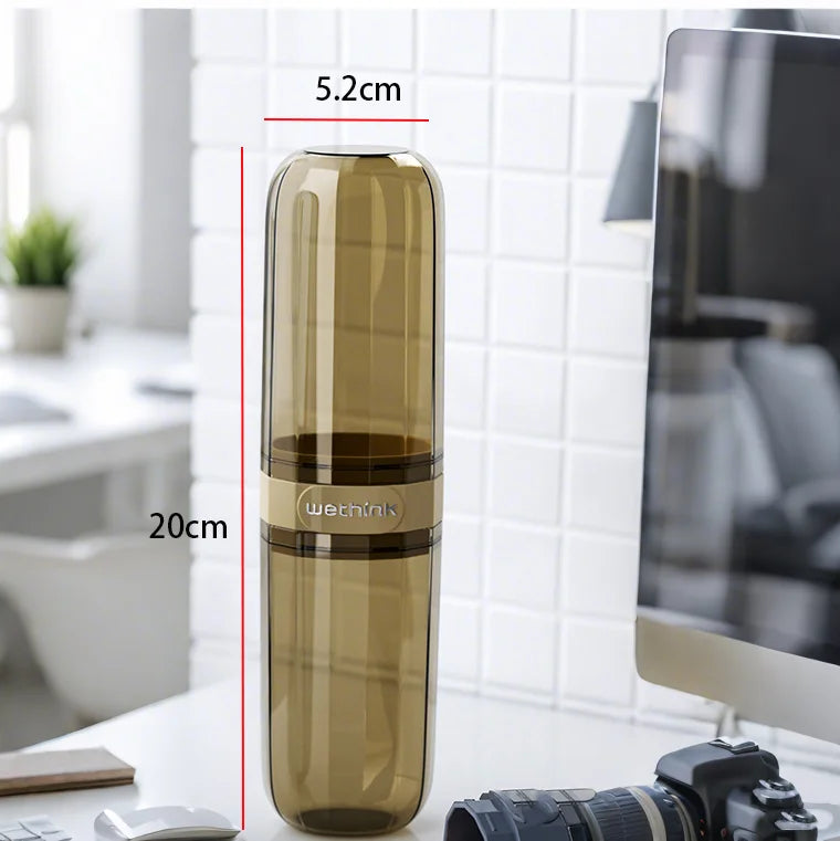 Portable Toothpaste Toothbrush Protect Holder Case Travel Camping Storage Box Protect Toothbrush Toothpaste from Dirt and Damage - Shello's Creative Boutique