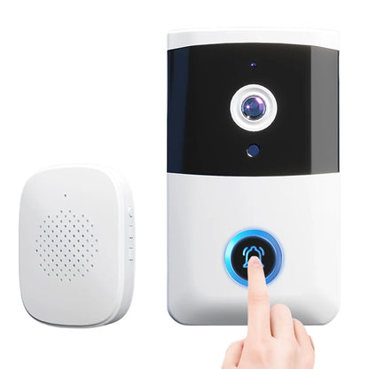 WiFi Wireless Video Doorbell with Night Vision & Two-Way Audio