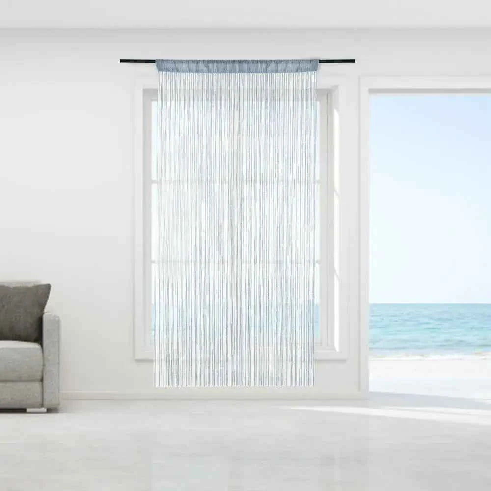 100*200CM Door Windows Hanging Beaded Decors Curtain String Summer Fly Insect Screen Tassel Panel Curtains Door Home Decor