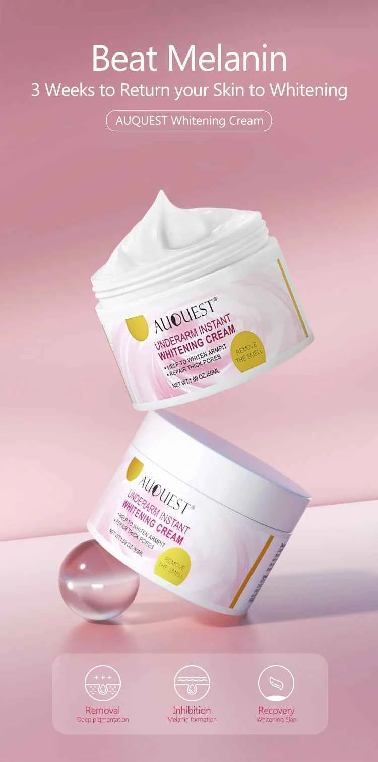 Collagen Whitening Cream Intimate Area Dark Skin Removeal Sensitive Areas Underarm Inner Thigh Lightening Body Cream Skin Care