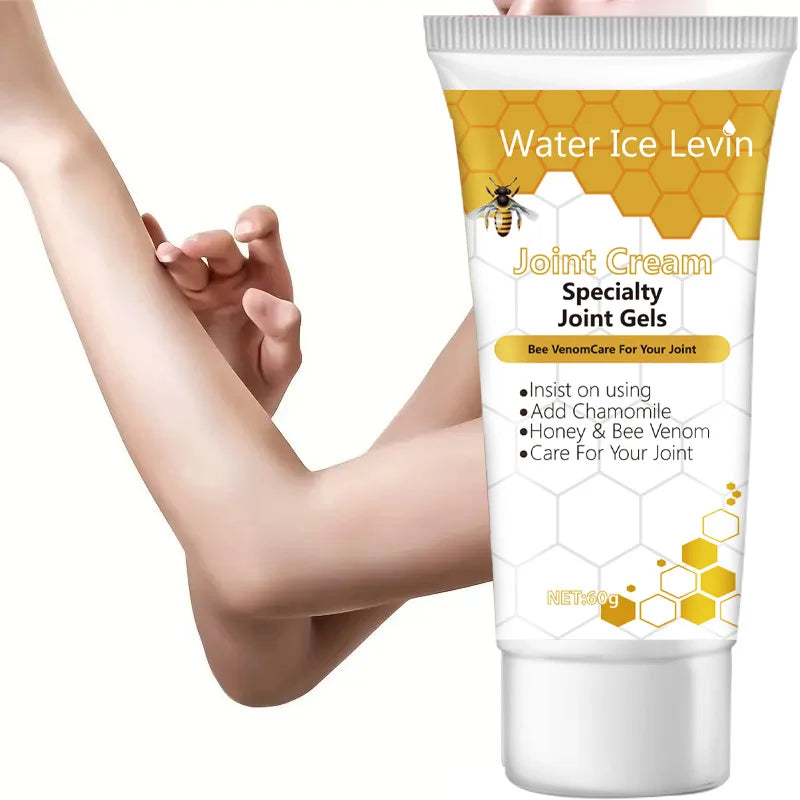 Bee Venom Joint Cream - Hypoallergenic and Soothing Moisturizing Lotion with a Light Fragrance for All Skin Types - Shello's Creative Boutique