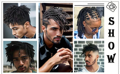 Dreadlocks Extensions Synthetic Dreads Hair  Reggae Hip-hop Synthetic Afro Kinky Style Locs Extensions For Men/Women - Shello's Creative Boutique