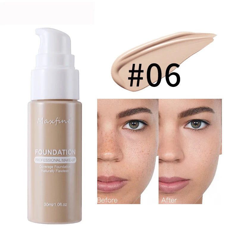 Liquid Foundation – 12 Numbered Options