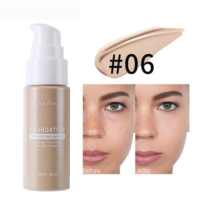Liquid Foundation – 12 Numbered Options