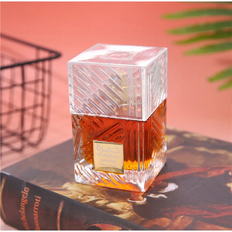 Khamrah عطر Perfume Eau De Toilette Gift Box 100ml Unisex Arabian Oud Scent Gourmand Fragrance Long Lasting Perfume For Unisex - Shello's Creative Boutique