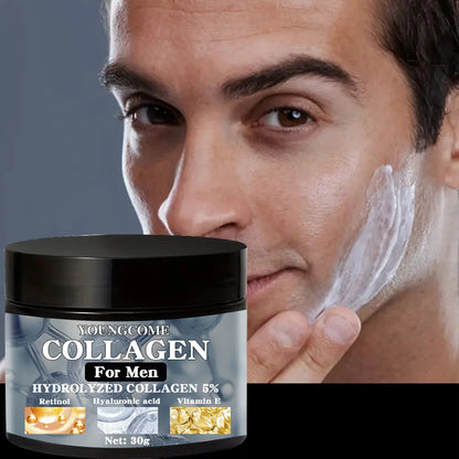 Men's Retinol Collagen Cream  Moisturizer Nourish Skin Care Products Anti-aging Facial Moisturizing Smooth Wrinkles Face Cream - Shello's Creative Boutique
