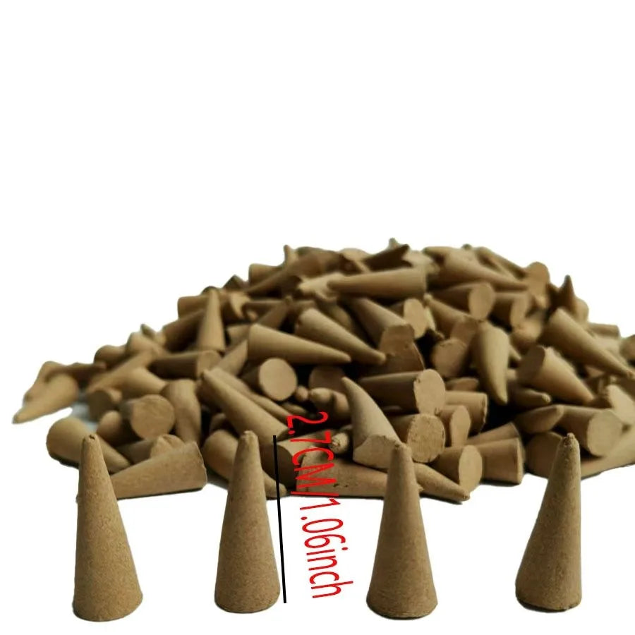 Mugwort Incense Cones - Long-Lasting Natural Aromatherapy 61-600pcs