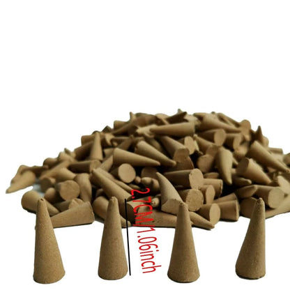 Mugwort Incense Cones - Long-Lasting Natural Aromatherapy 61-600pcs