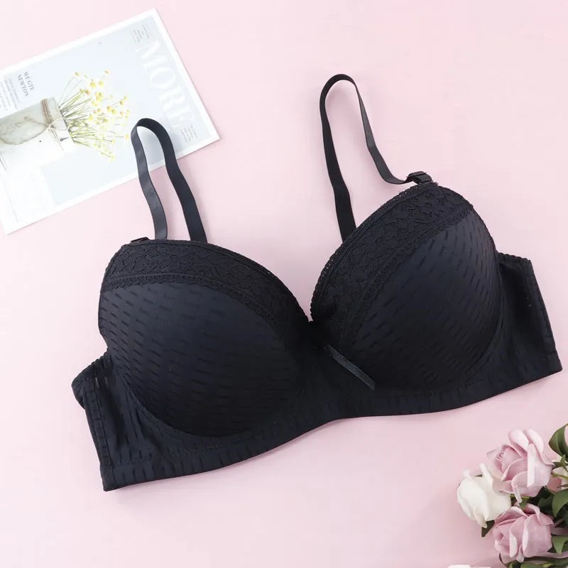 Beauwear Plus Size Minimizer Bra – Full Cup No-Padding Brassiere with Convertible Straps (C–E Cup, 42–48 Band)