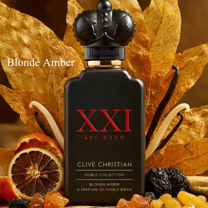 Clive Christian Amberwood Fresh Unisex Perfume 50ml – Long Lasting Elegant Fragrance with Jasmine Rose Sandalwood Amber Musk - Shello's Creative Boutique