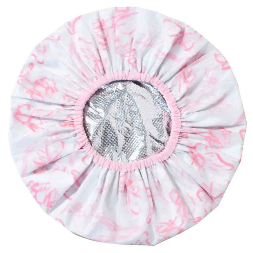 Self-Heating Steam Hair Mask Cap – Tin Foil Shower Cap for Deep Conditioning & Hair Treatment
