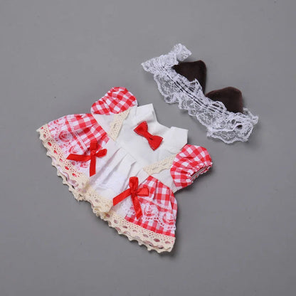 Cute 20cm Cotton Doll Clothes Dresses Children Toys Gift Dolls Accessories Shello's Creative Boutique