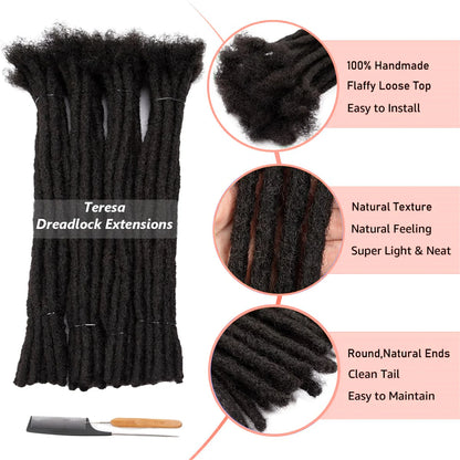 Dreadlocks Extensions Synthetic Dreads Hair  Reggae Hip-hop Synthetic Afro Kinky Style Locs Extensions For Men/Women - Shello's Creative Boutique