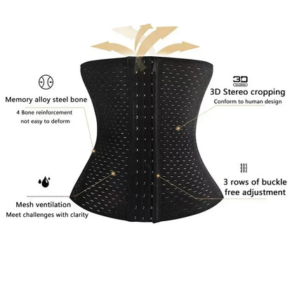 Postpartum Tummy Control Shapewear – Black Waist Cincher - Shello's Creative Boutique