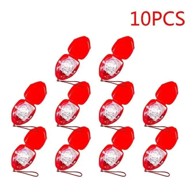 1-10pcs Professional First Aid CPR Breathing Mask Protect Rescuers Artificial Respiration Reuseable With One-way Valve Tools