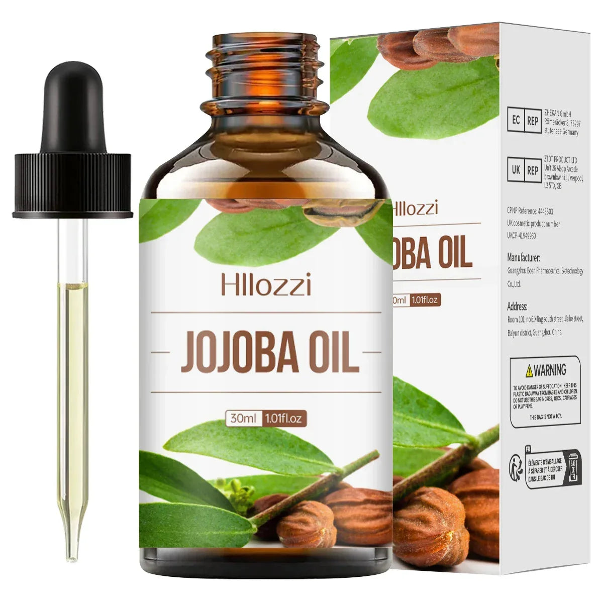Hllozzi Pure Plant Essential Oil – 30ml Moisturizing & Hydrating Massage Elixir for Face & Body - Shello's Creative Boutique