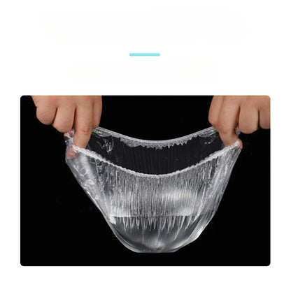 Disposable Shower Caps – Pack of 100, Waterproof & Elastic for Adults