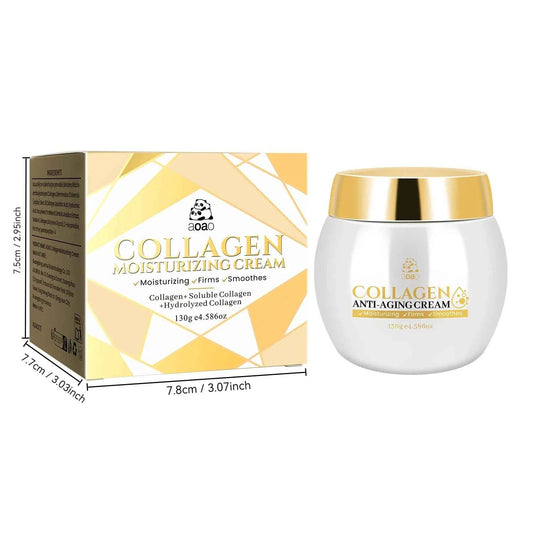 Collagen Cream with Peptides & Niacinamide - Deep Hydration for Face & Neck, Day/Night Moisturizer to, Make Skin Younger Looking