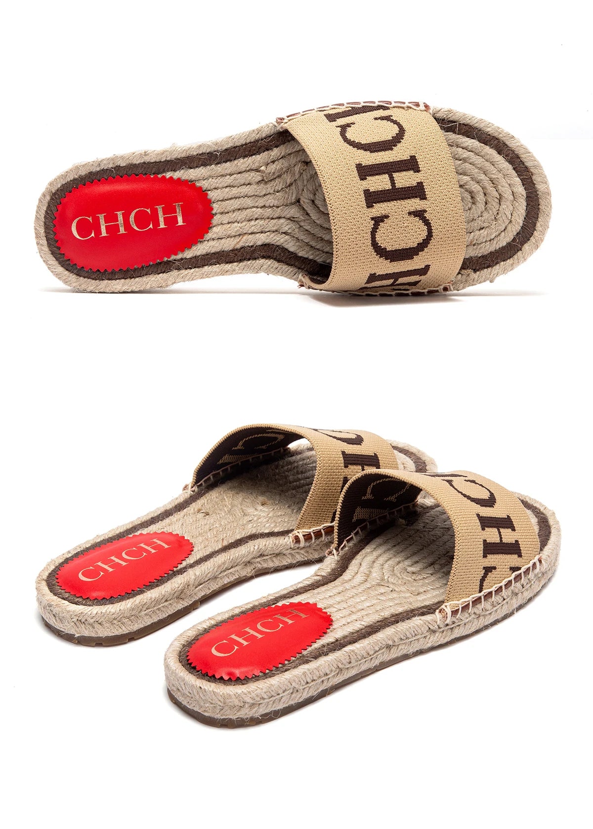 Women's Handmade Hemp Bottom Sandals - Simple Comfortable Beach Slippers - Shello's Creative Boutique