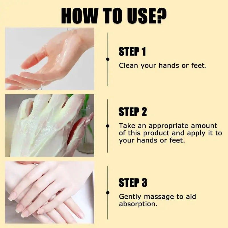 Turmeric Bee Venom Anti-Drying Crack Foot Cream Hand Cracked Repair Skin Removal Care Cream Dead Feet Hand Skin 50g - Shello's Creative Boutique