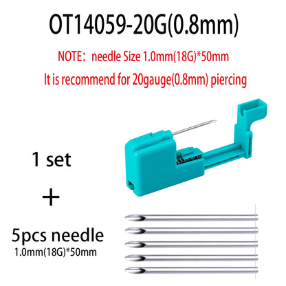 Body Piercing Jewellery Kit – Stainless Steel & Acrylic