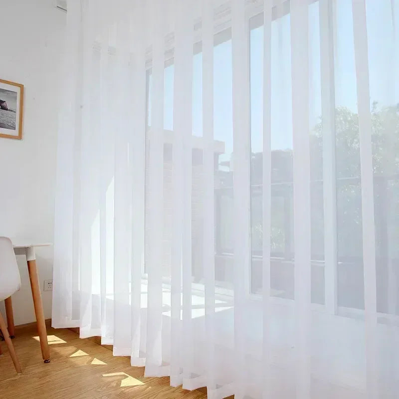 Japanese Style Blackout Lace Curtains – Minimalist Literary Drapes - Shello's Creative Boutique