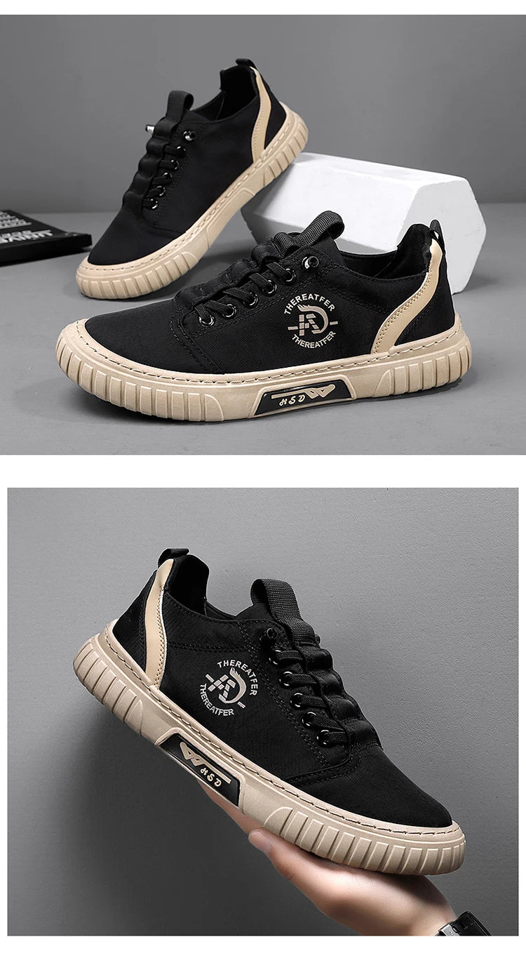 Men's Lace-Up Casual Shoes