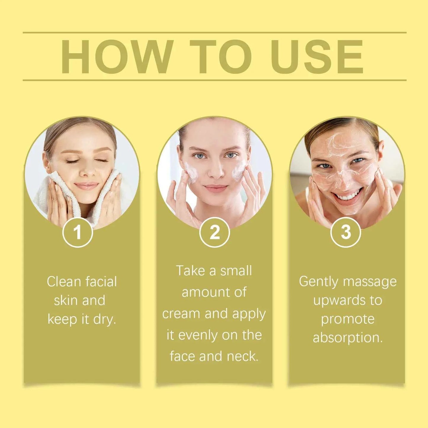 Deep Hydration Face Cream Moisturizing Nourish Tighten Skin Fade Fine Lines Wrin-kle Repair Brighten Smooth Collagen Boost Cream
