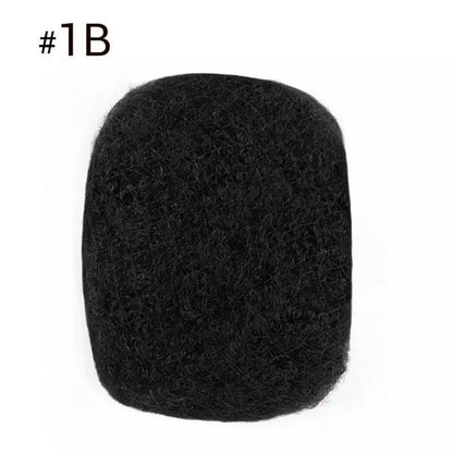 Afro Kinky Bulk 100% Human Hair Extensions Reggae Dirty Braids 8 Inches 30g/pc Brazilian Natural Crochet Hair Dreadlocks Shello's Creative Boutique