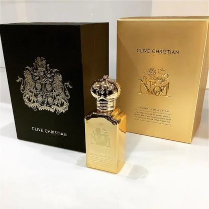 Clive Christian Amberwood Fresh Unisex Perfume 50ml – Long Lasting Elegant Fragrance with Jasmine Rose Sandalwood Amber Musk - Shello's Creative Boutique