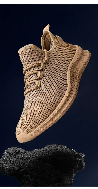 Non-Slip Breathable Trainers - Unisex Weave Knit Outdoor Sports Shoes for Running & Hiking - Shello's Creative Boutique