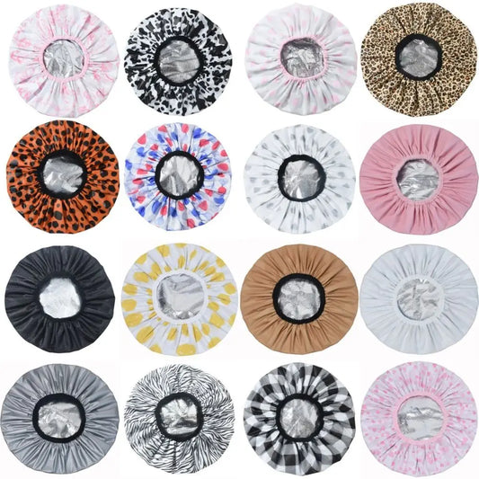 Self-Heating Steam Hair Mask Cap – Tin Foil Shower Cap for Deep Conditioning & Hair Treatment