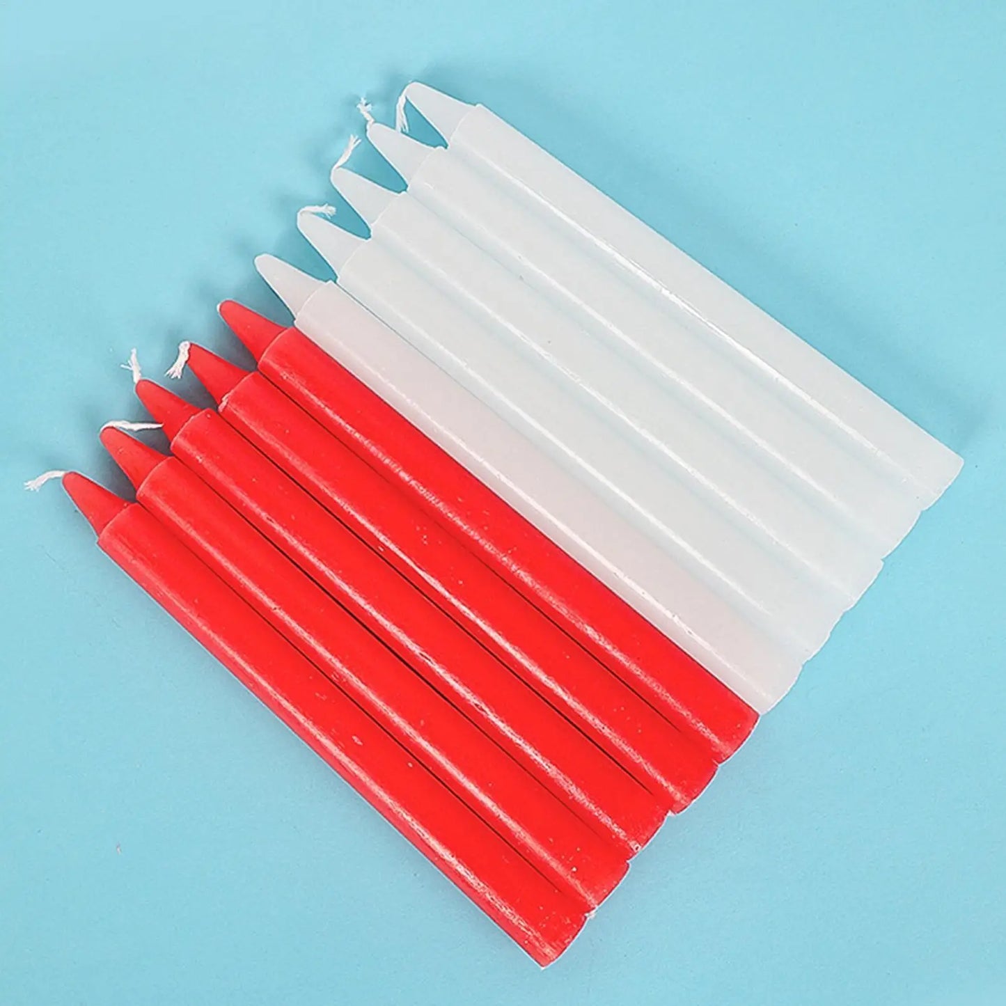 Long Burning Emergency Candles 10pcs Set - Smokeless Survival Candles for Power Outages - Shello's Creative Boutique