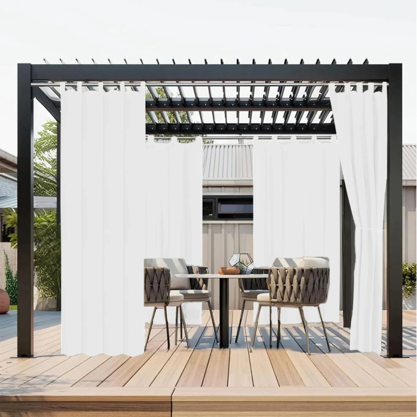 Outdoor Blackout Curtains – Waterproof Patio Drapes - Shello's Creative Boutique