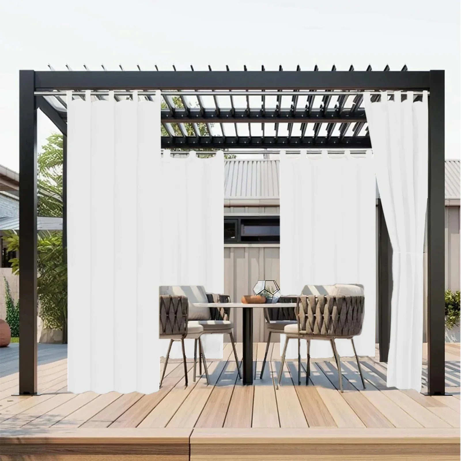 Outdoor Blackout Curtains – Waterproof Patio Drapes - Shello's Creative Boutique