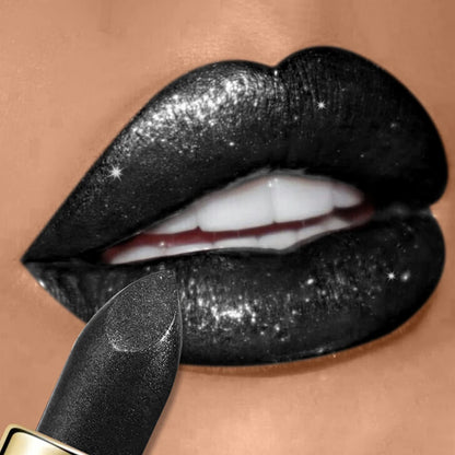 High Pigmented Shiny Lipstick,Stain Resistant,Long-Lasting,Glossy Waterproof Lipstick Shimmering Makeup Valentine'S Day Gift - Shello's Creative Boutique