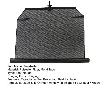 Automatic Car Window Curtains - Retractable Sunshade - Shello's Creative Boutique
