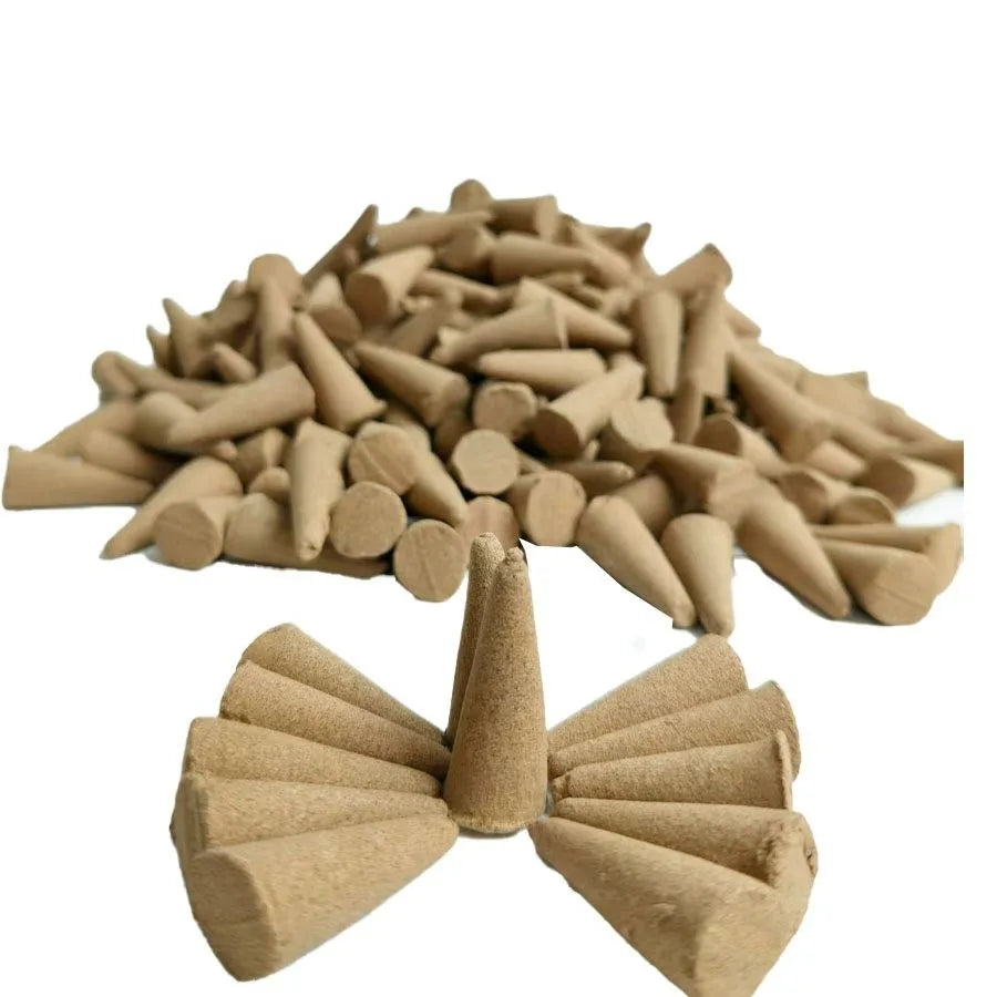 Mugwort Incense Cones - Long-Lasting Natural Aromatherapy 61-600pcs
