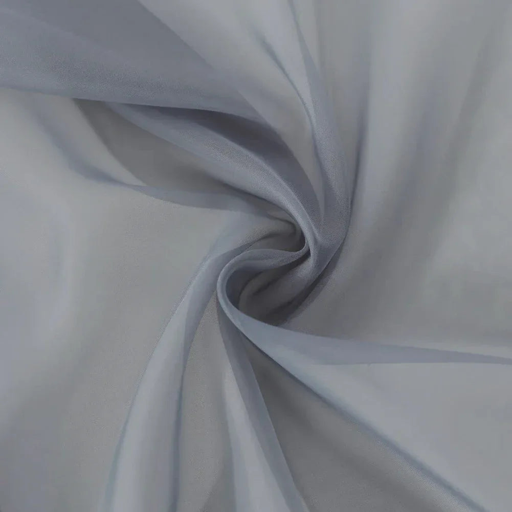 Sheer White Tulle Curtains – Elegant Voile Window Drapes - Shello's Creative Boutique