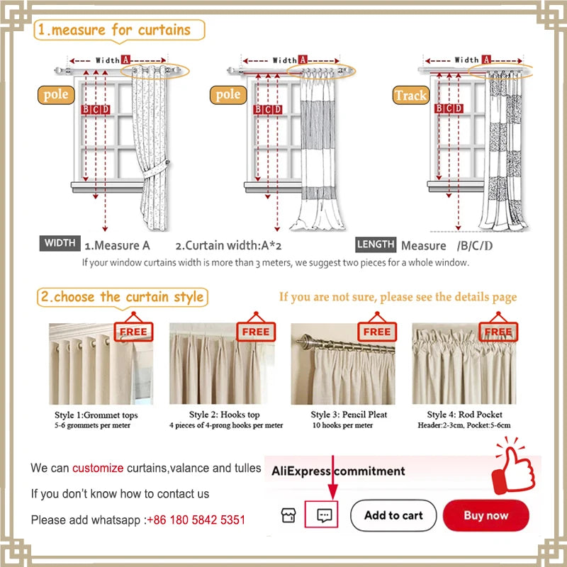 Luxury Velvet European Curtains - Royal American Style for Living Room & Bedroom - Shello's Creative Boutique