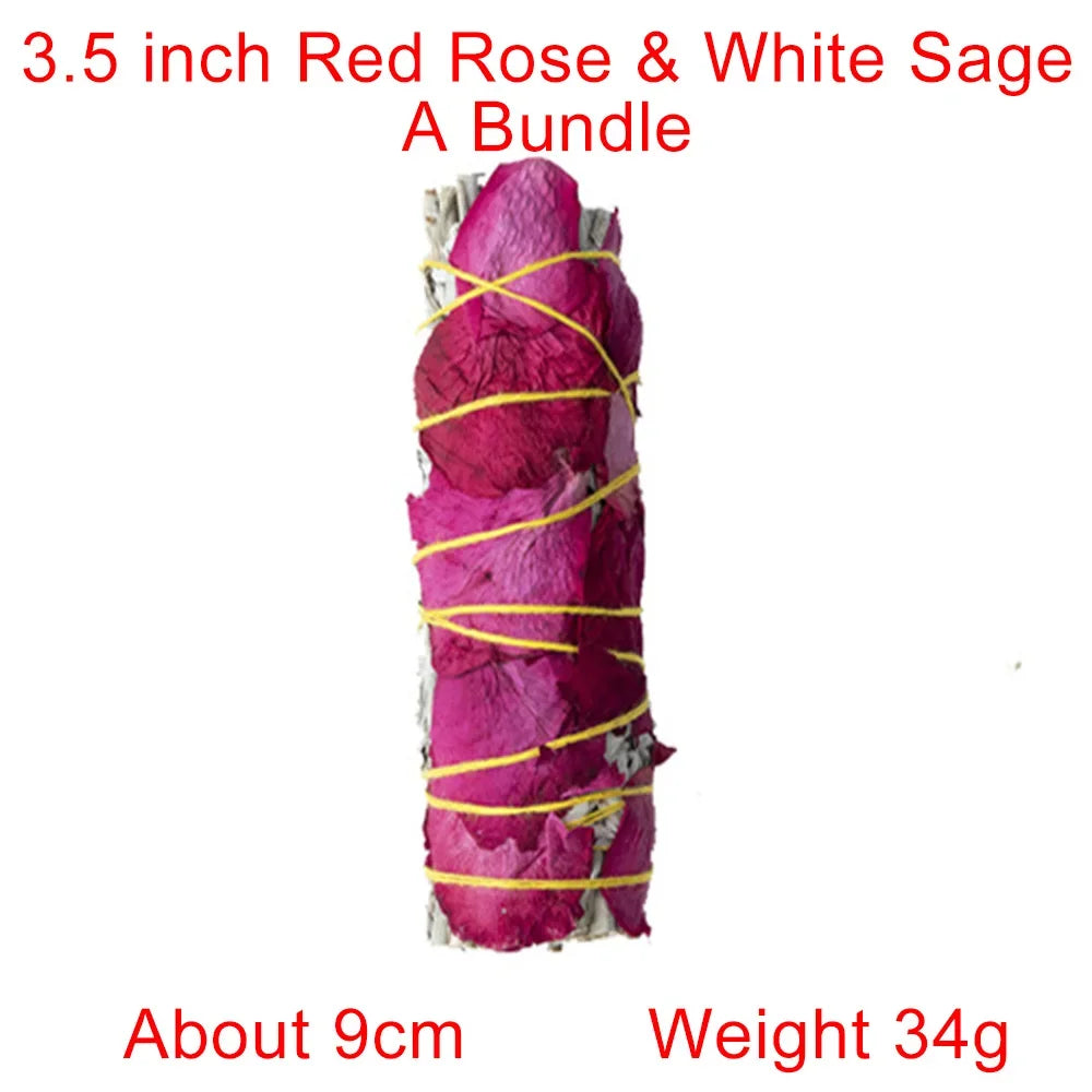 White Sage Bundle & Candle Set - California Smudge Stick Gift Set - Shello's Creative Boutique